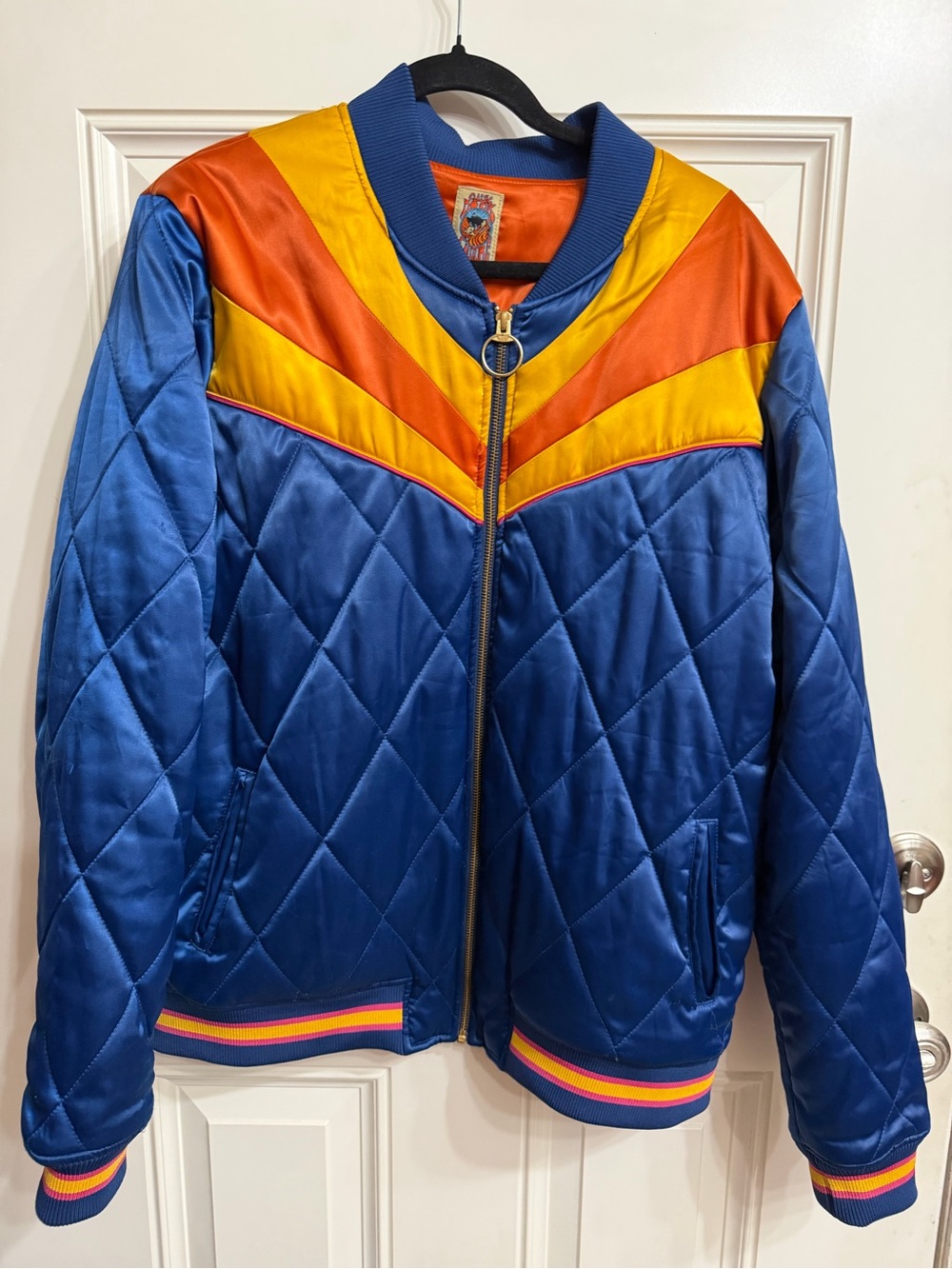 Classic Rock Couture ORIGINAL BLUE BISING SUN UNISER BOMBER
JACKET